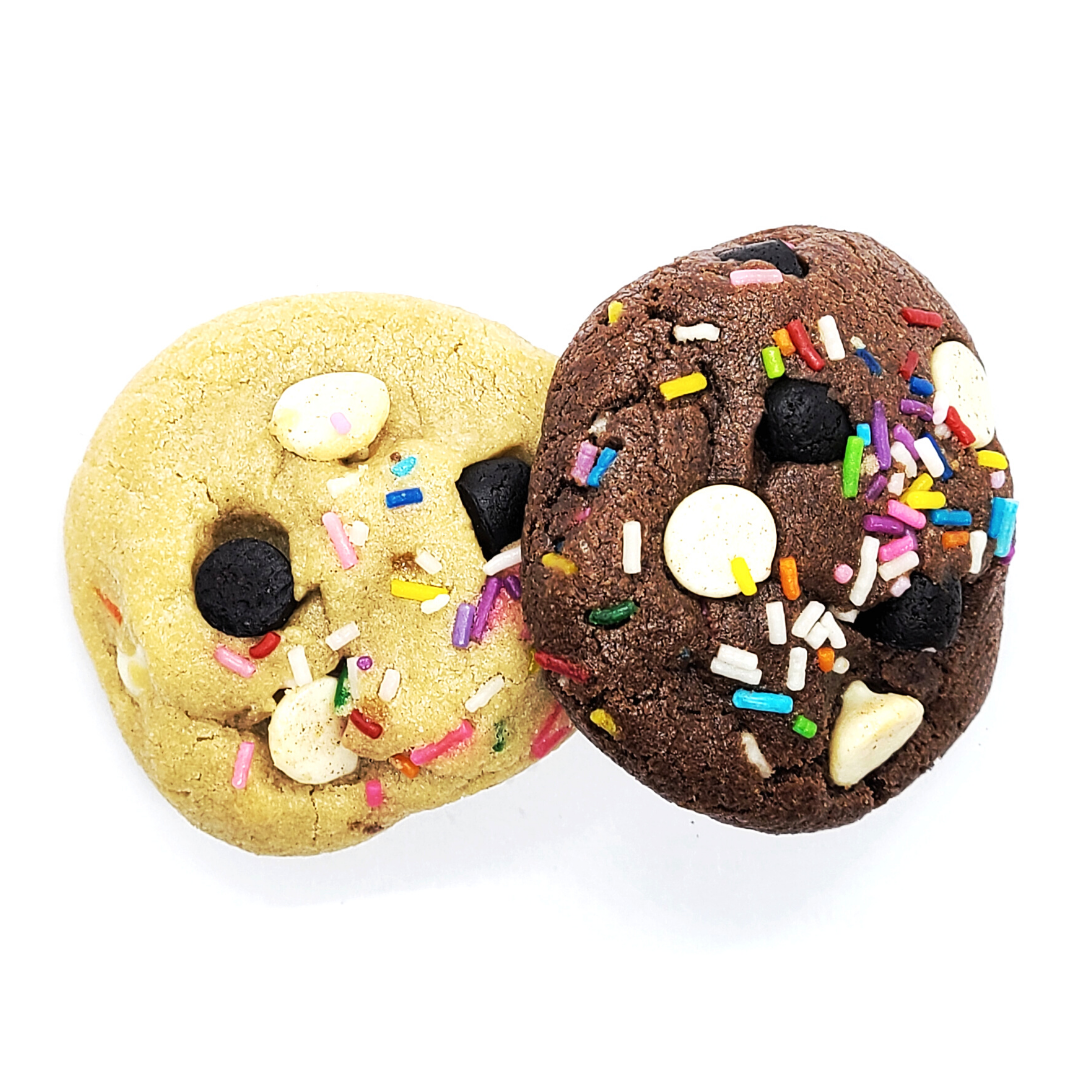 BLACK, WHITE & RAINBOW - Oreo & Sprinkles