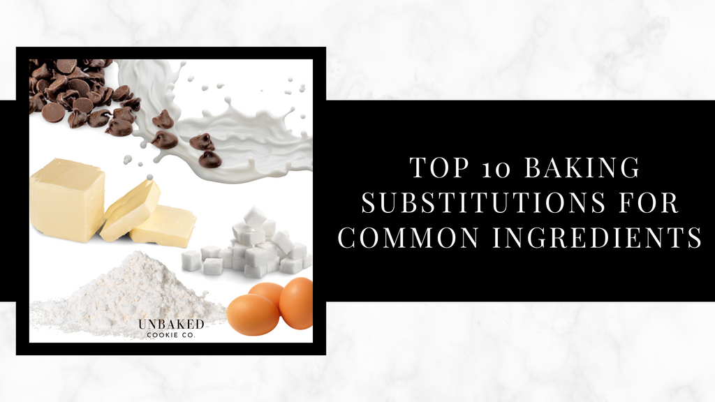 Top 10 Baking Substitutions for Common Ingredients
