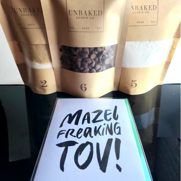 Mazel Freaking Tov! Greeting Card